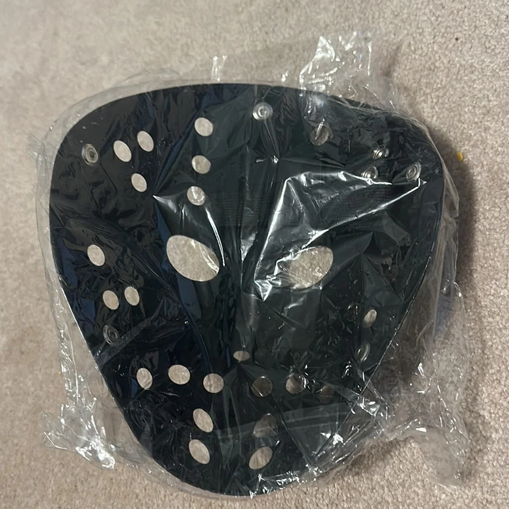 Chrome Friday the 13th Jason hockey mask